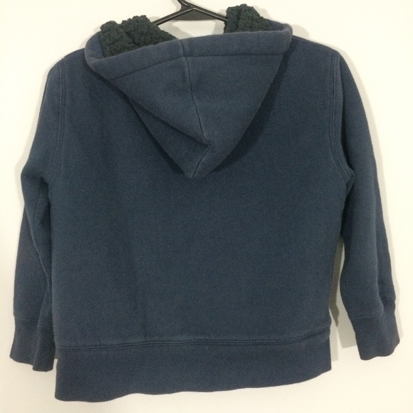 Mossimo Boys S 6/7 Guitar Navy Warm Zip-Up Hoodie - Picture 4 of 5